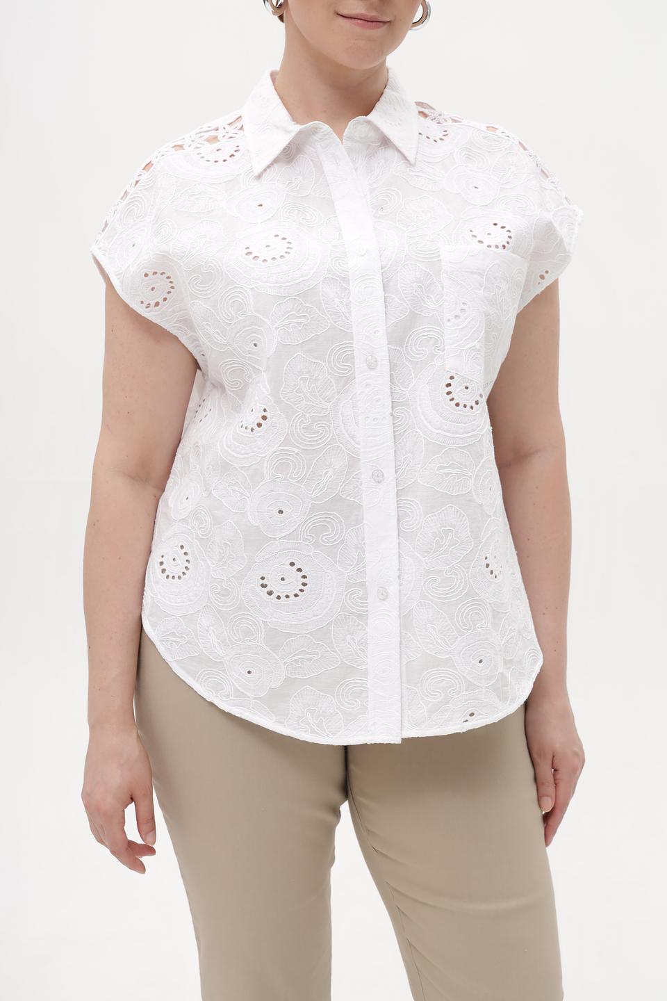 Блузка Marc Aurel с вышивкой
