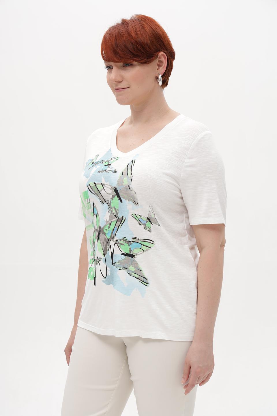 Футболка Barbara Lebek с принтом