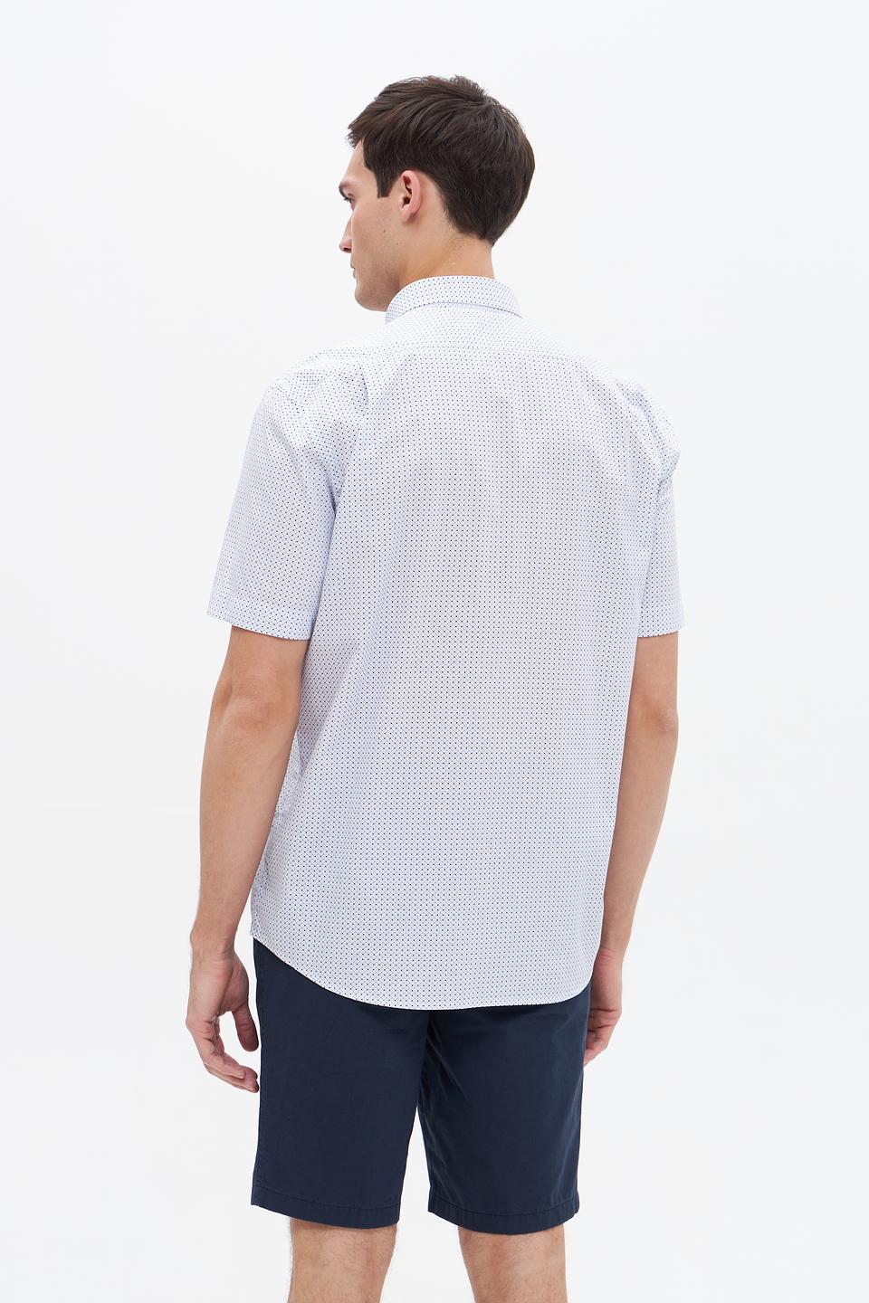 Рубашка кр Sea Barrier в горошек