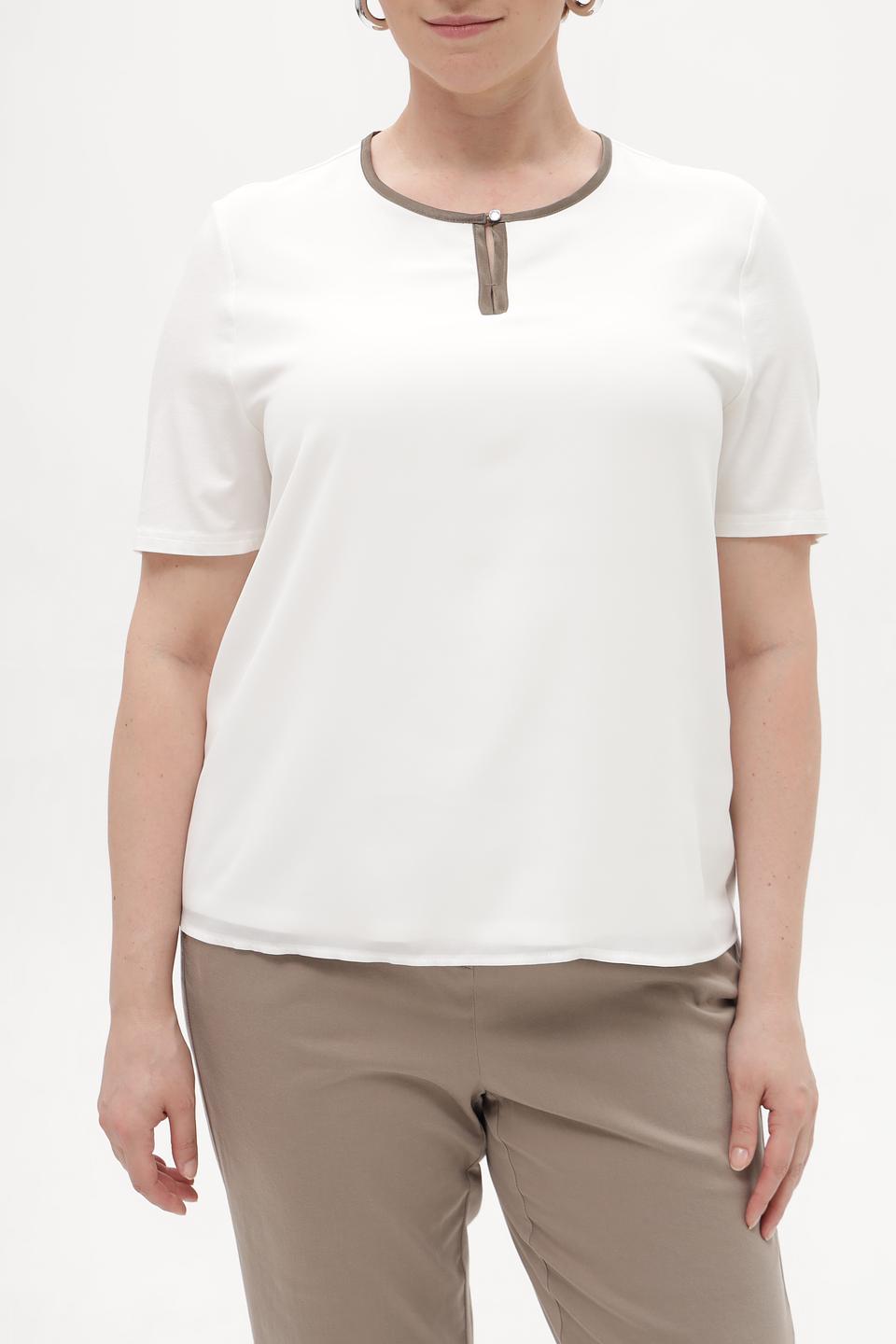 Блузка Frank Walder с вырезом