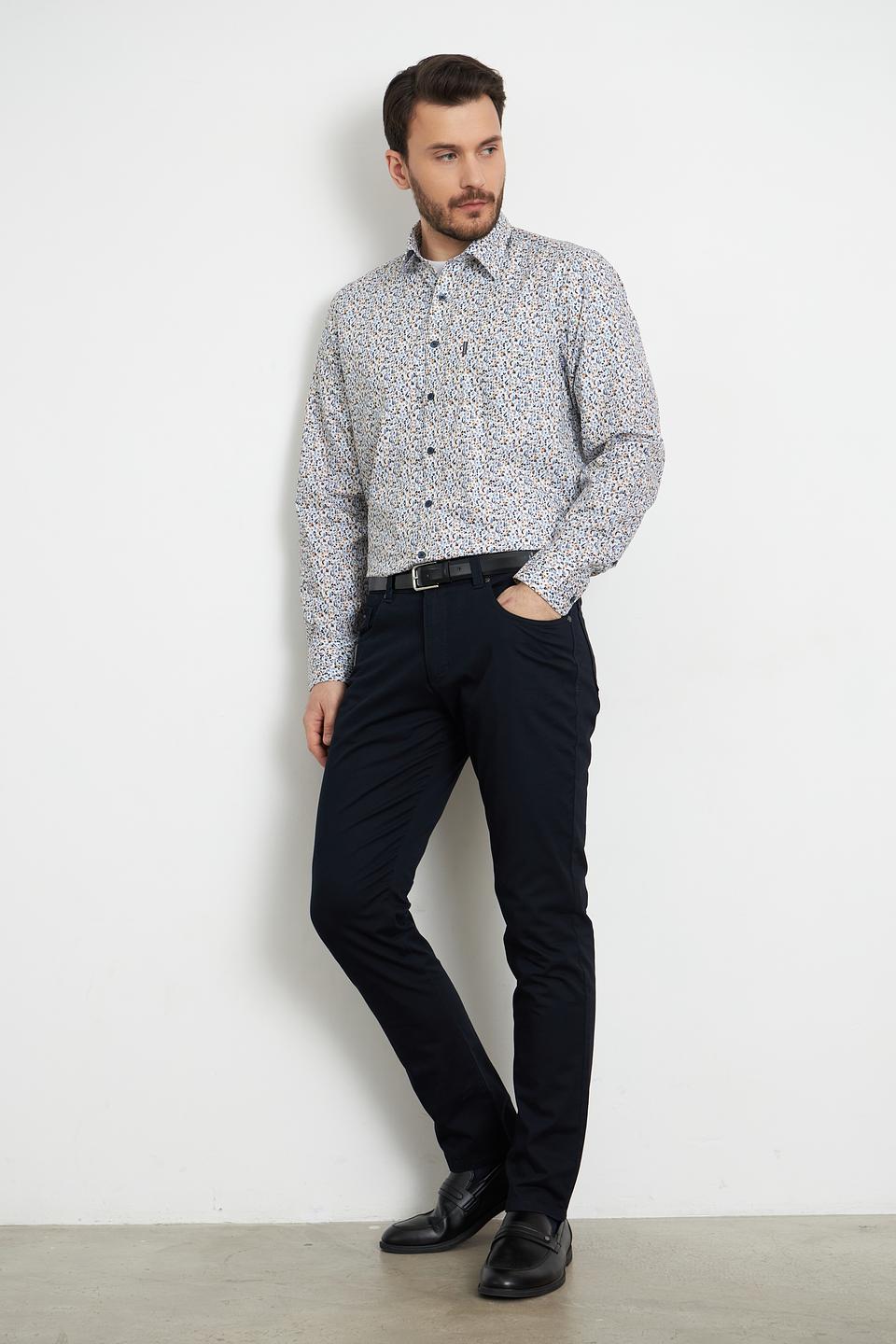 Брюки Bugatti темно-синие