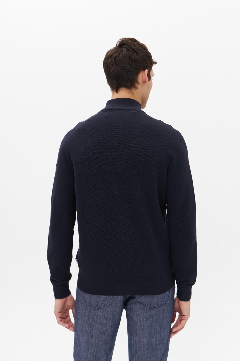 Кардиган Bugatti мужской тёмно-синий