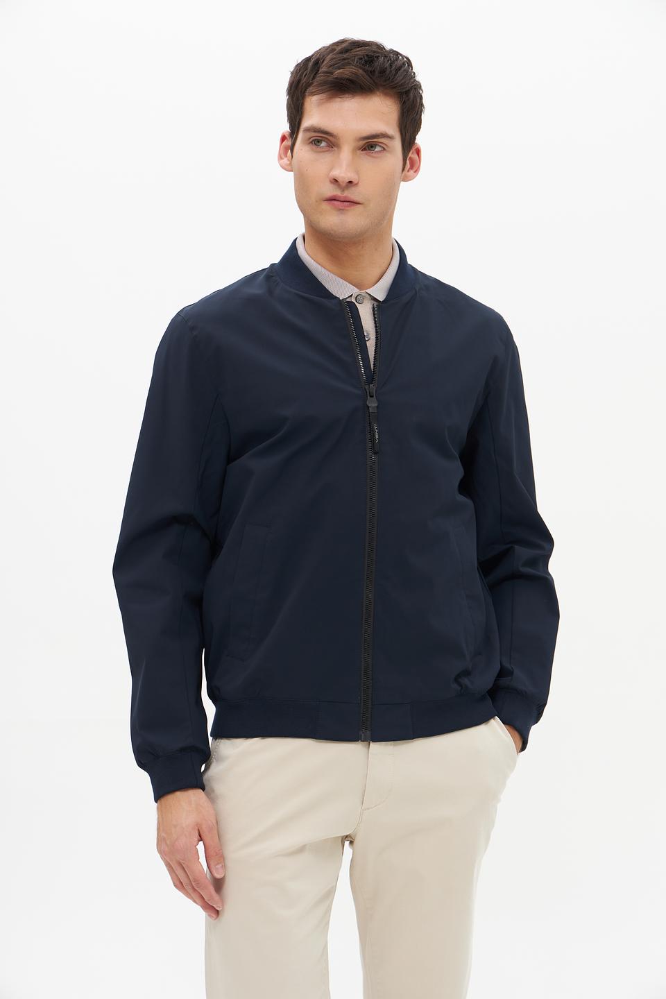 Куртка Venti бомбер темно-синяя