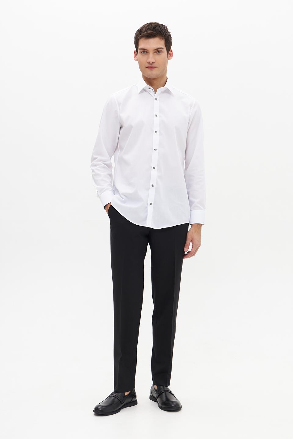 Брюки классические Bugatti чёрные