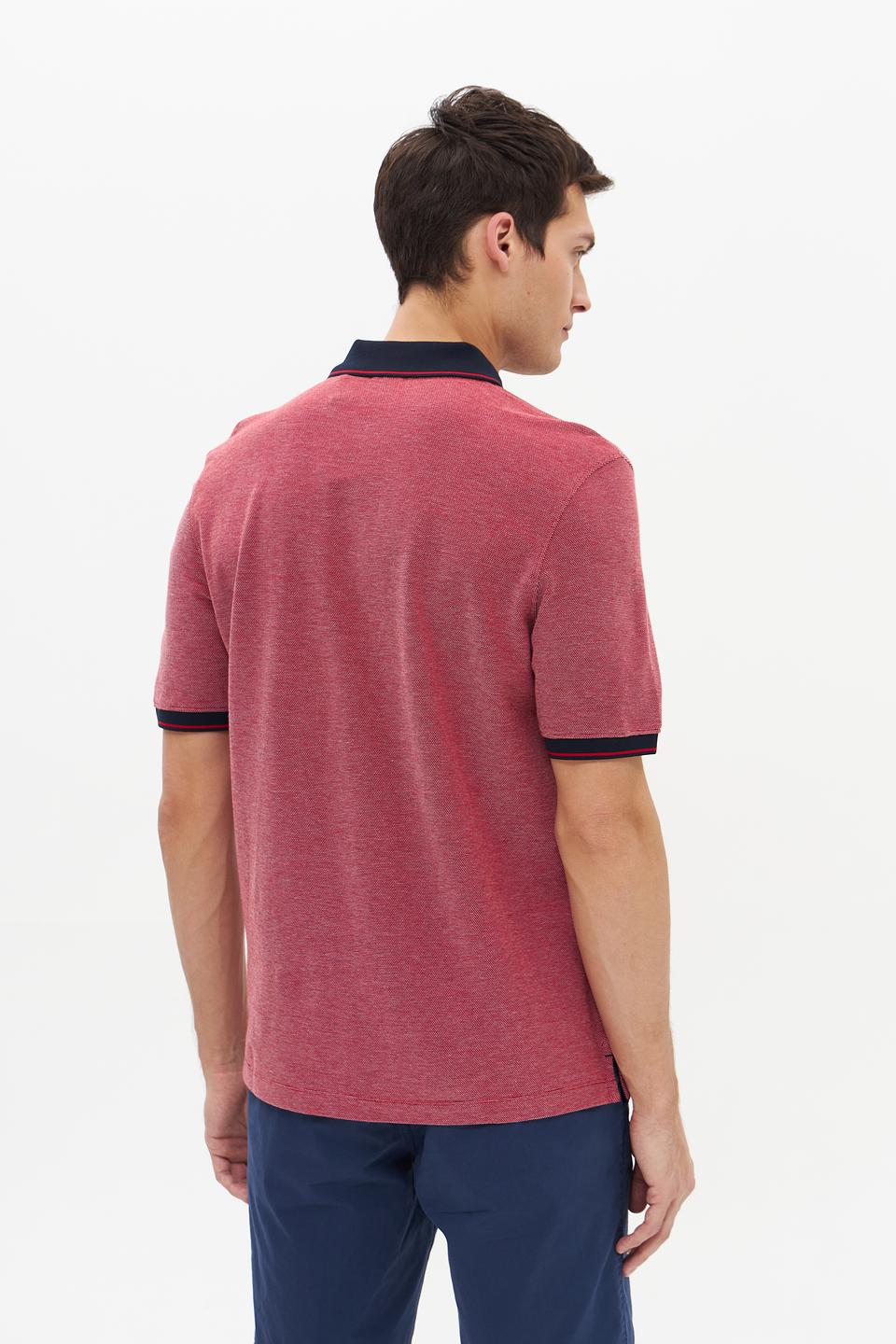 Поло Bugatti с контрастной отделкой