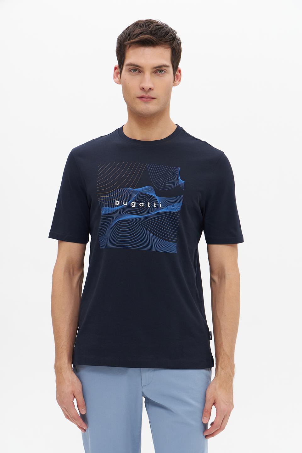 Футболка Bugatti с принтом