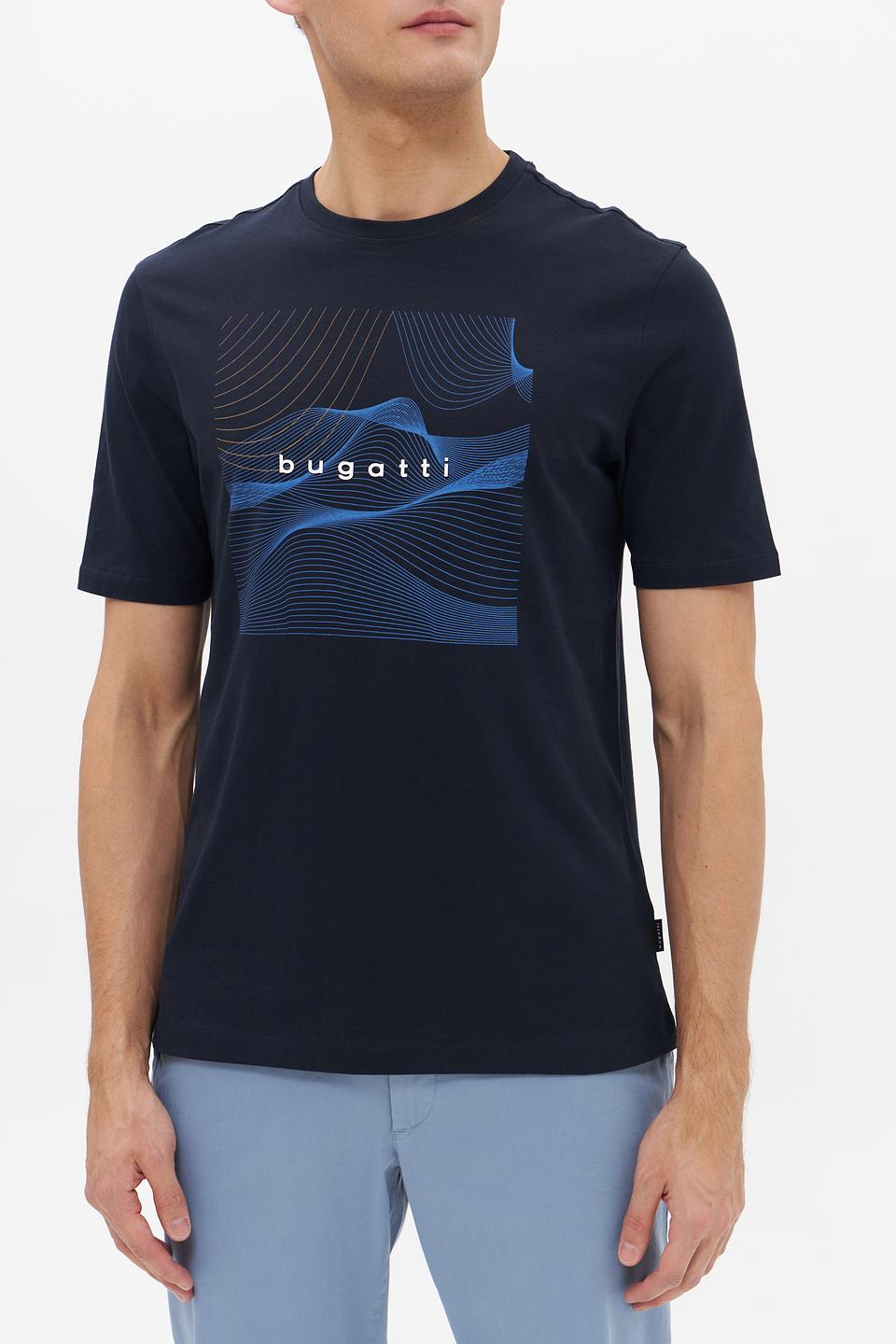 Футболка Bugatti с принтом