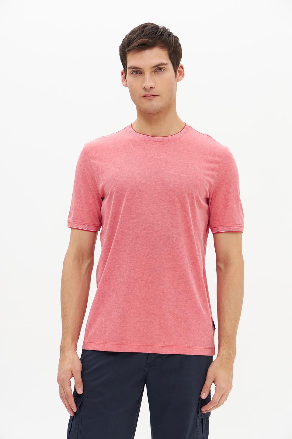 Футболка Bugatti мужская персиковая