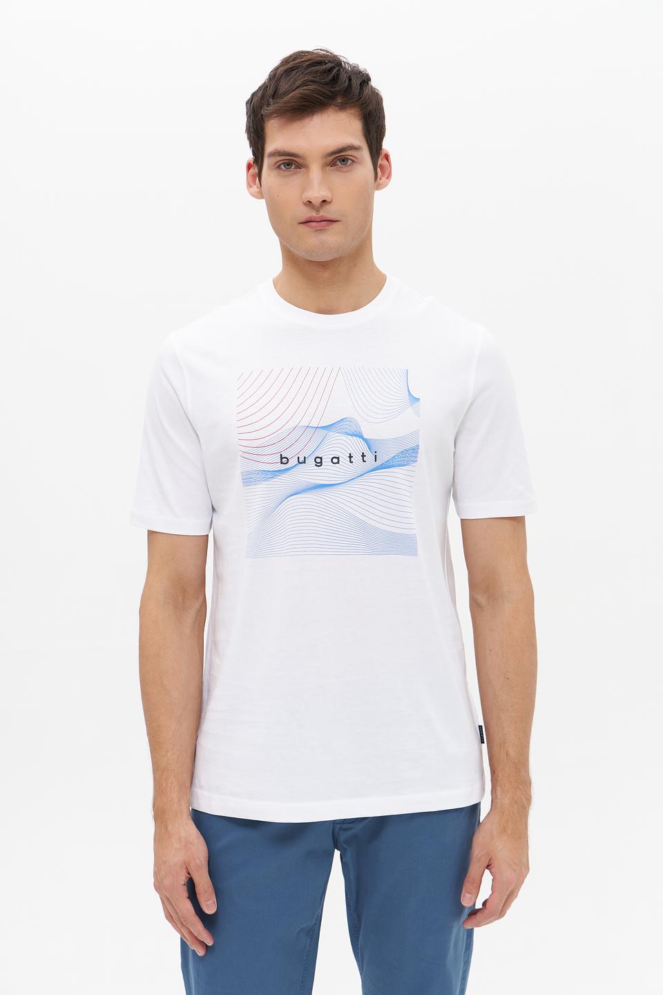 Футболка Bugatti с принтом
