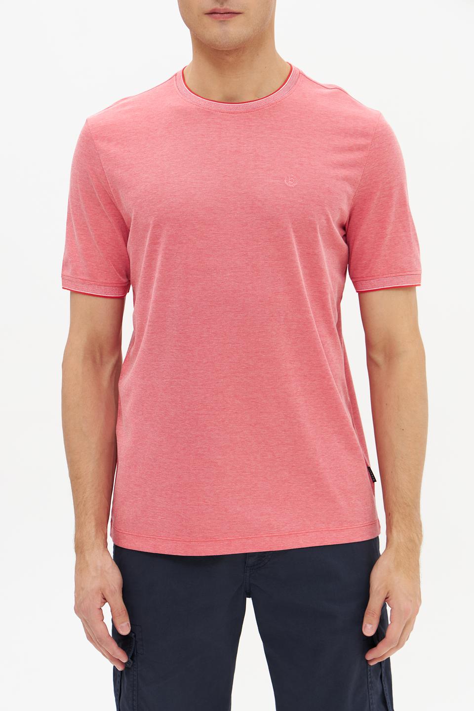 Футболка Bugatti мужская персиковая