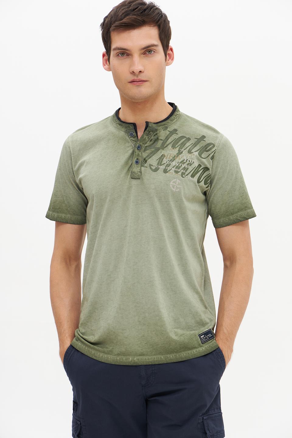 Футболка Casa Moda с принтом хаки