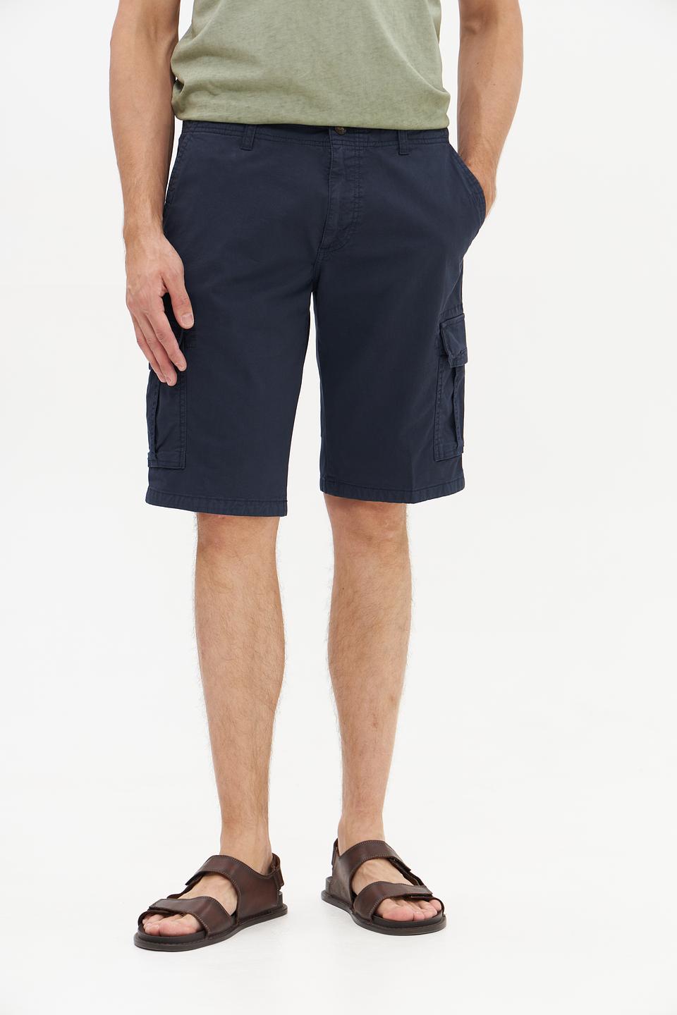 Шорты Bugatti карго тёмно-синие