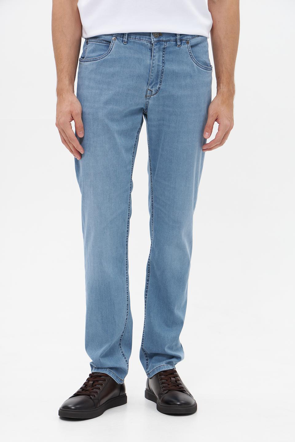 Джинсы Gardeur голубые relaxed fit