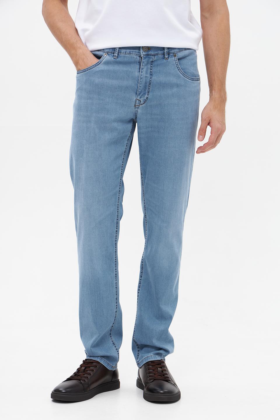 Джинсы Gardeur голубые relaxed fit