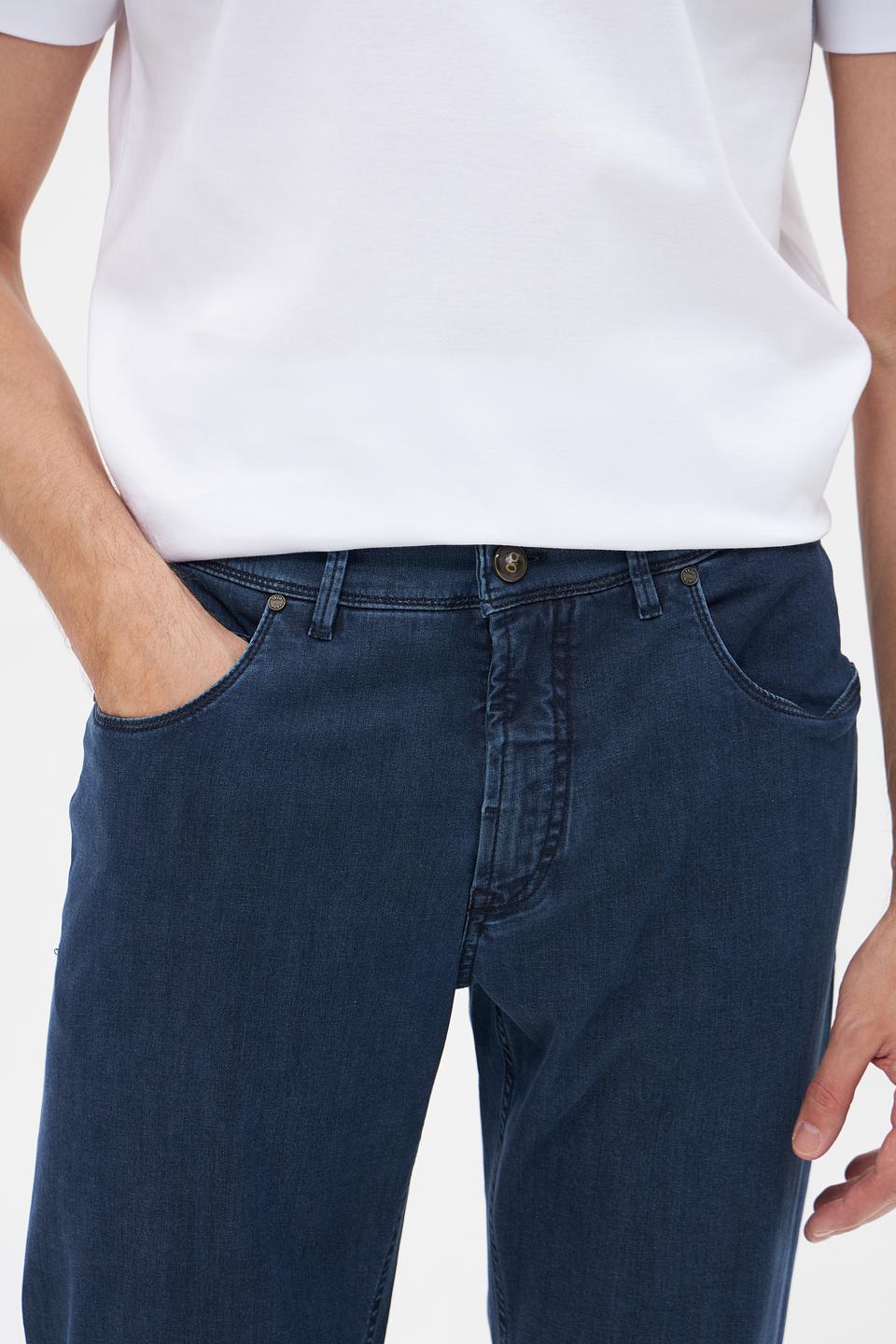 Джинсы Gardeur синие прямые