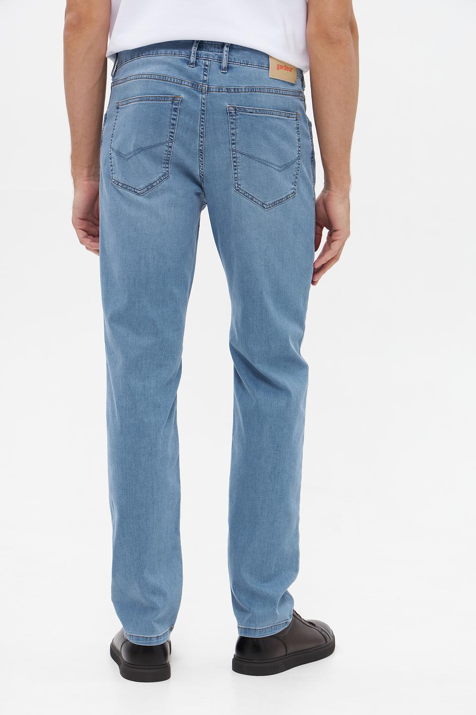Джинсы Gardeur голубые relaxed fit