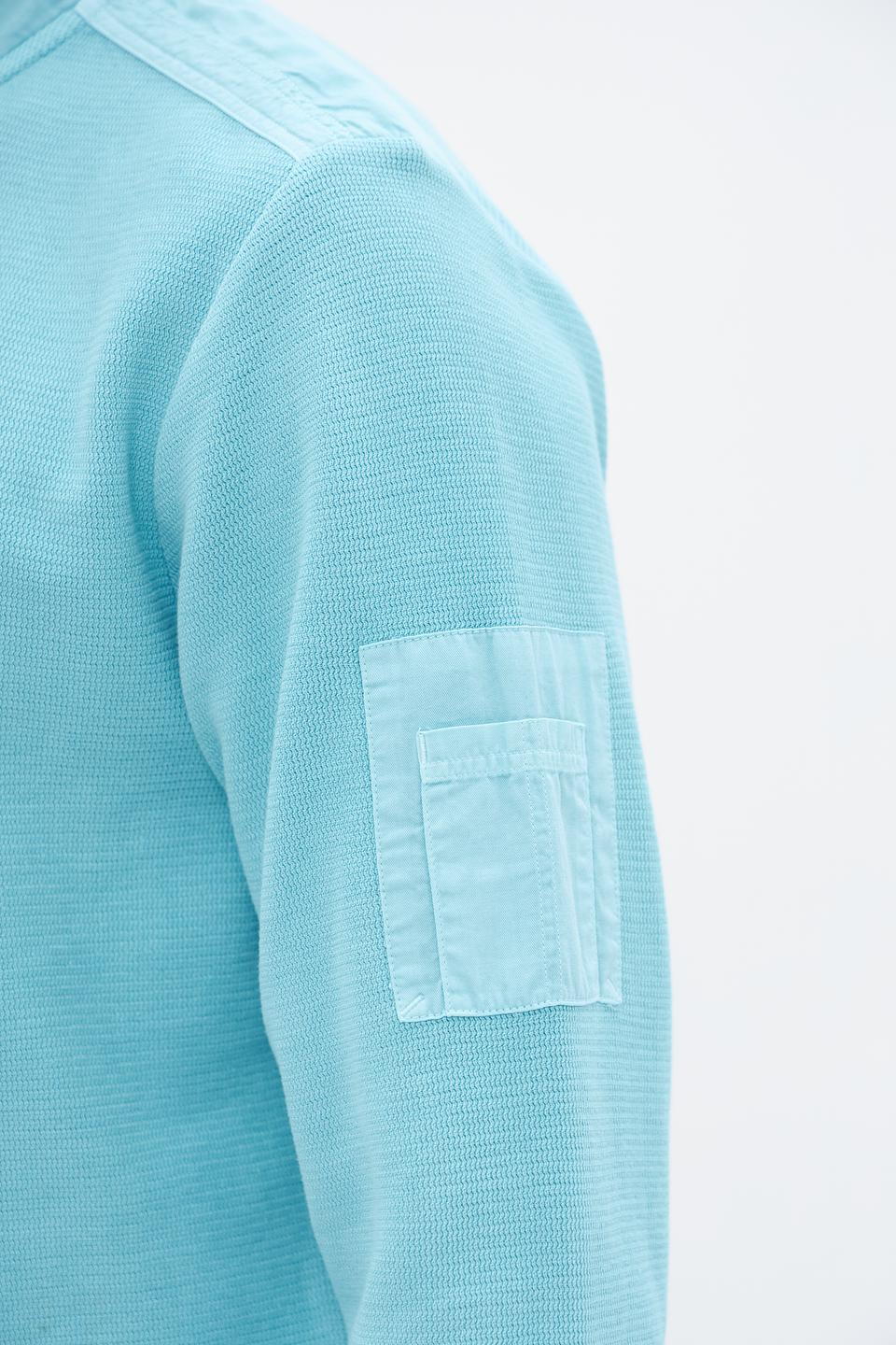 Джемпер Lerros с молнией бирюзовый