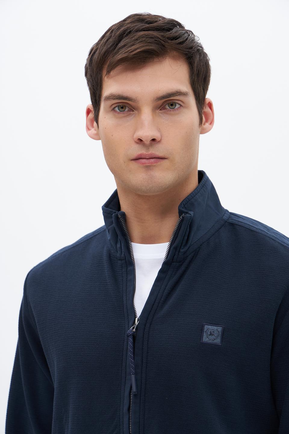 Кардиган Lerros мужской тёмно-синий