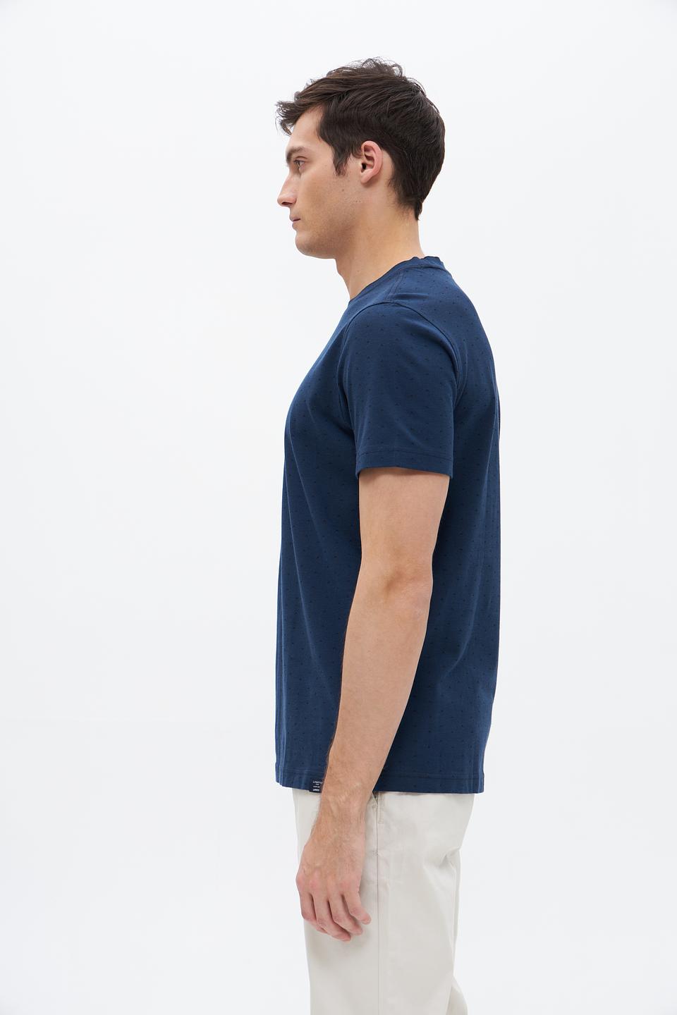 Футболка Lerros с точками синяя