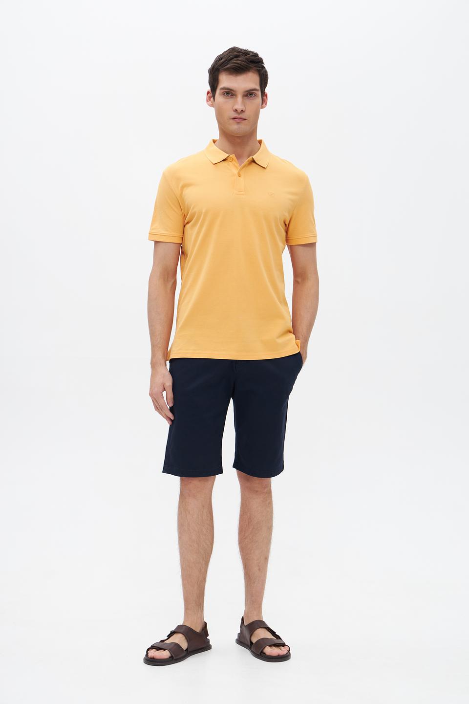 Поло Tom Tailor горчичное