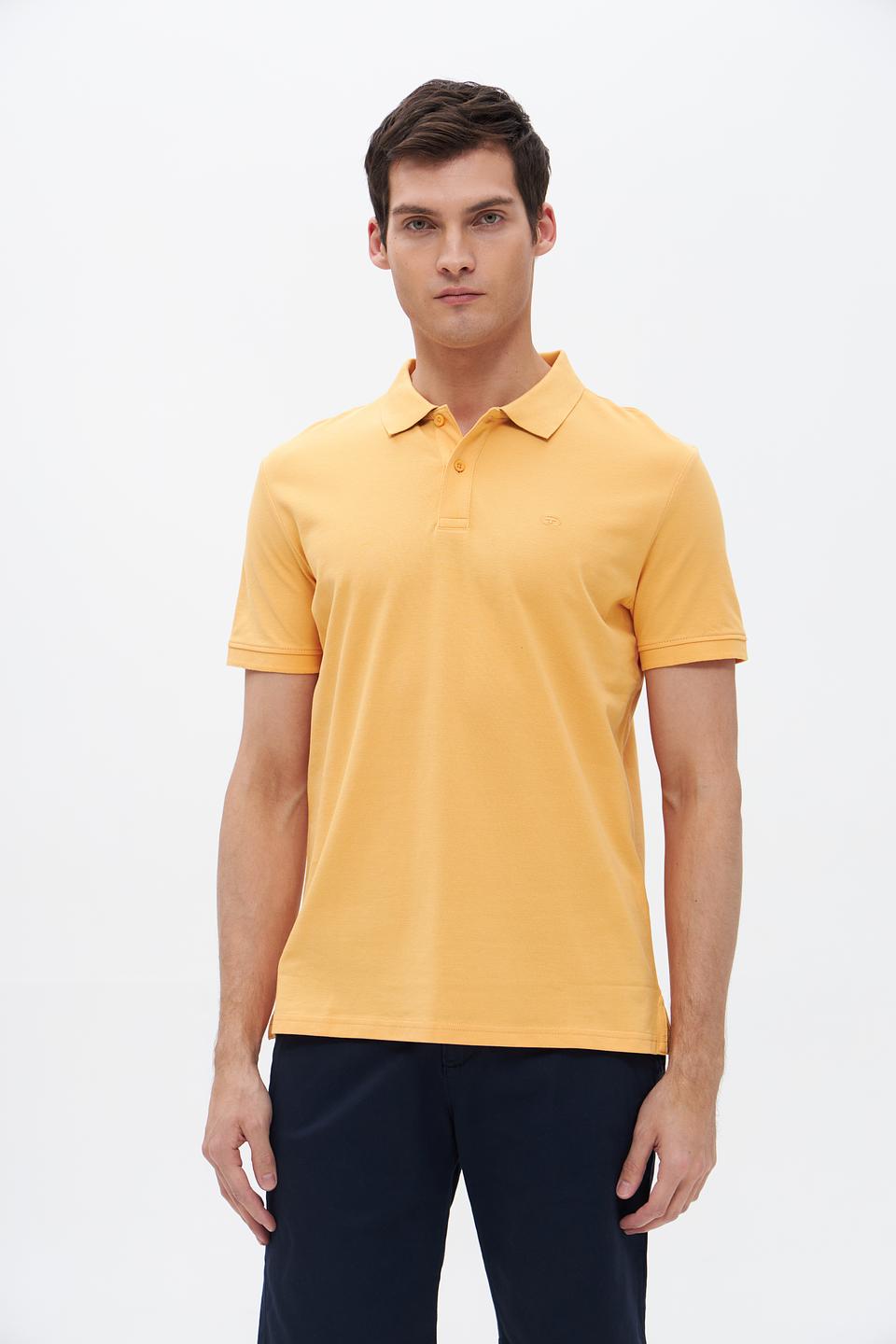 Поло Tom Tailor горчичное