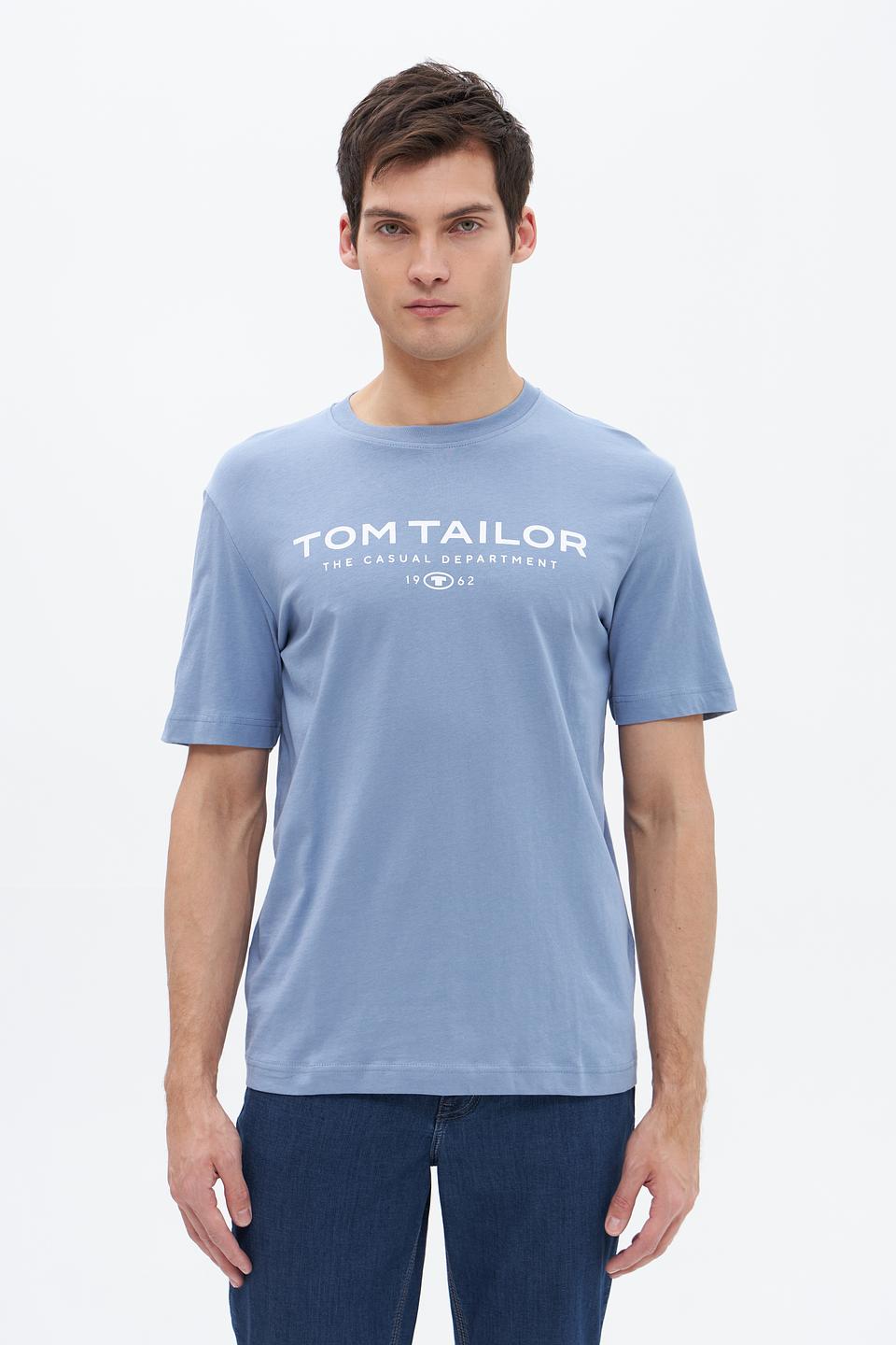 Футболка Tom Tailor голубая