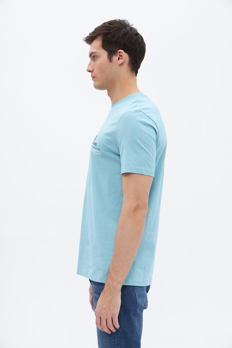 Футболка Tom Tailor denim голубая