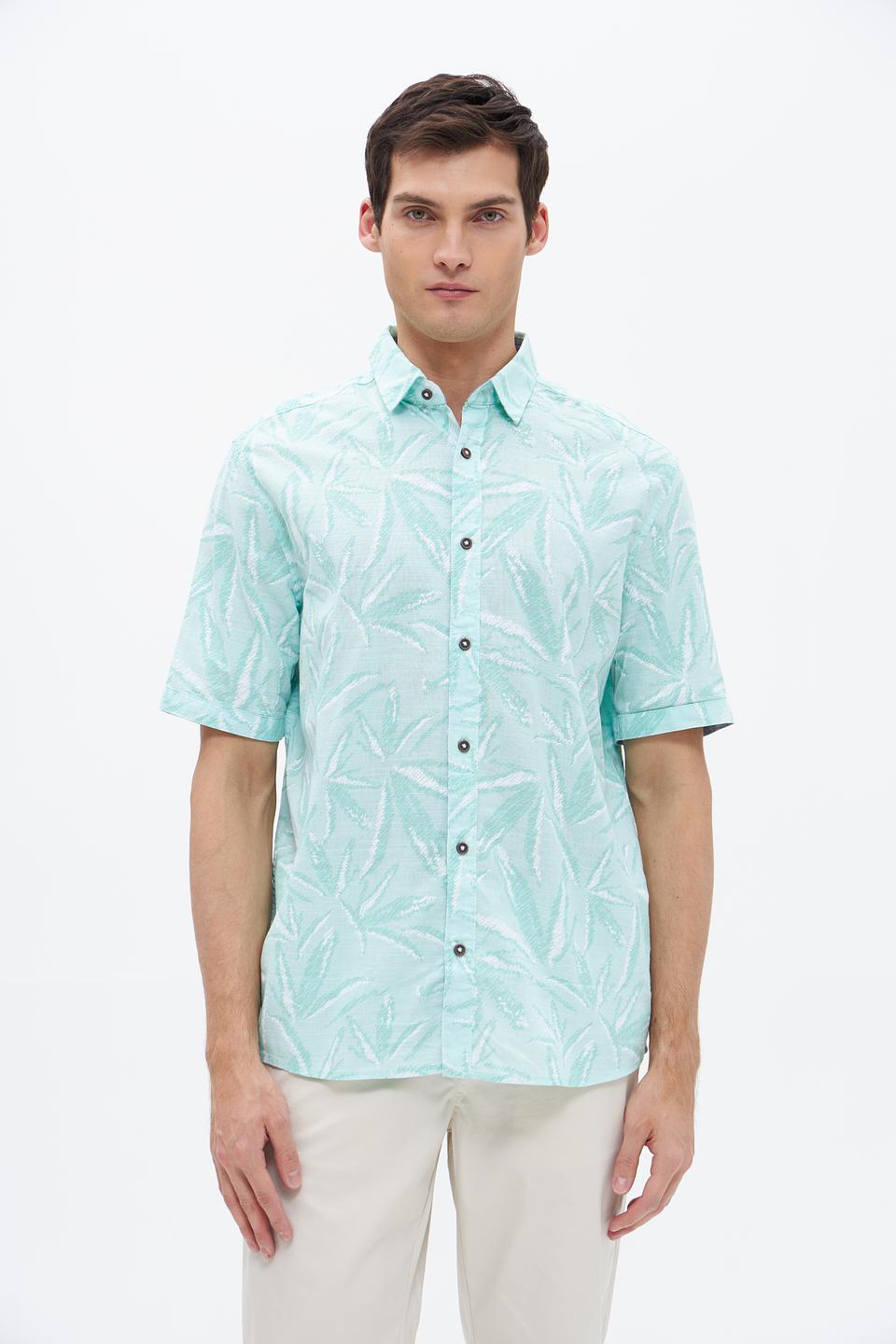 Рубашка кр Tom Tailor мятный