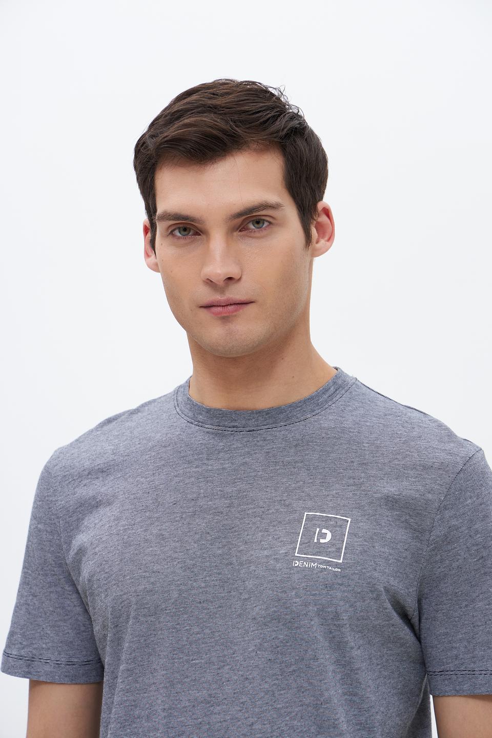 Футболка Tom Tailor denim серая