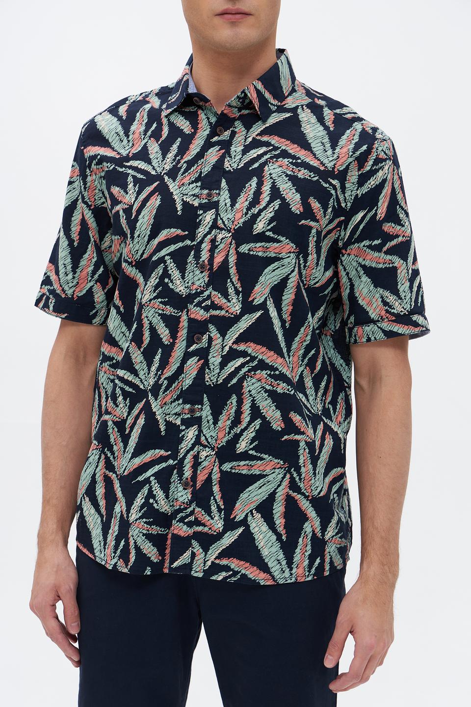 Рубашка кр Tom Tailor с принтом