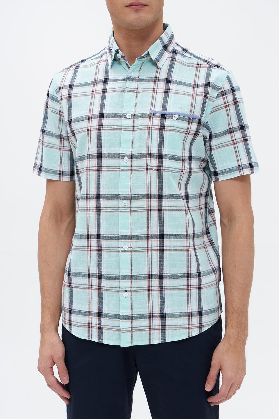 Рубашка кр-рукав Tom Tailor в клетку