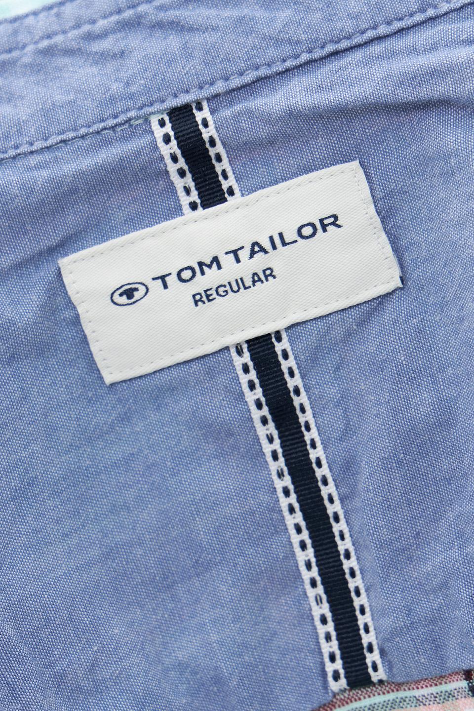 Рубашка кр-рукав Tom Tailor в клетку