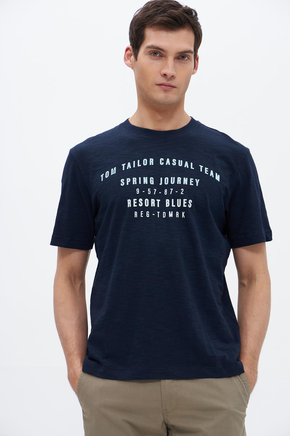 Футболка Tom Tailor casual navy