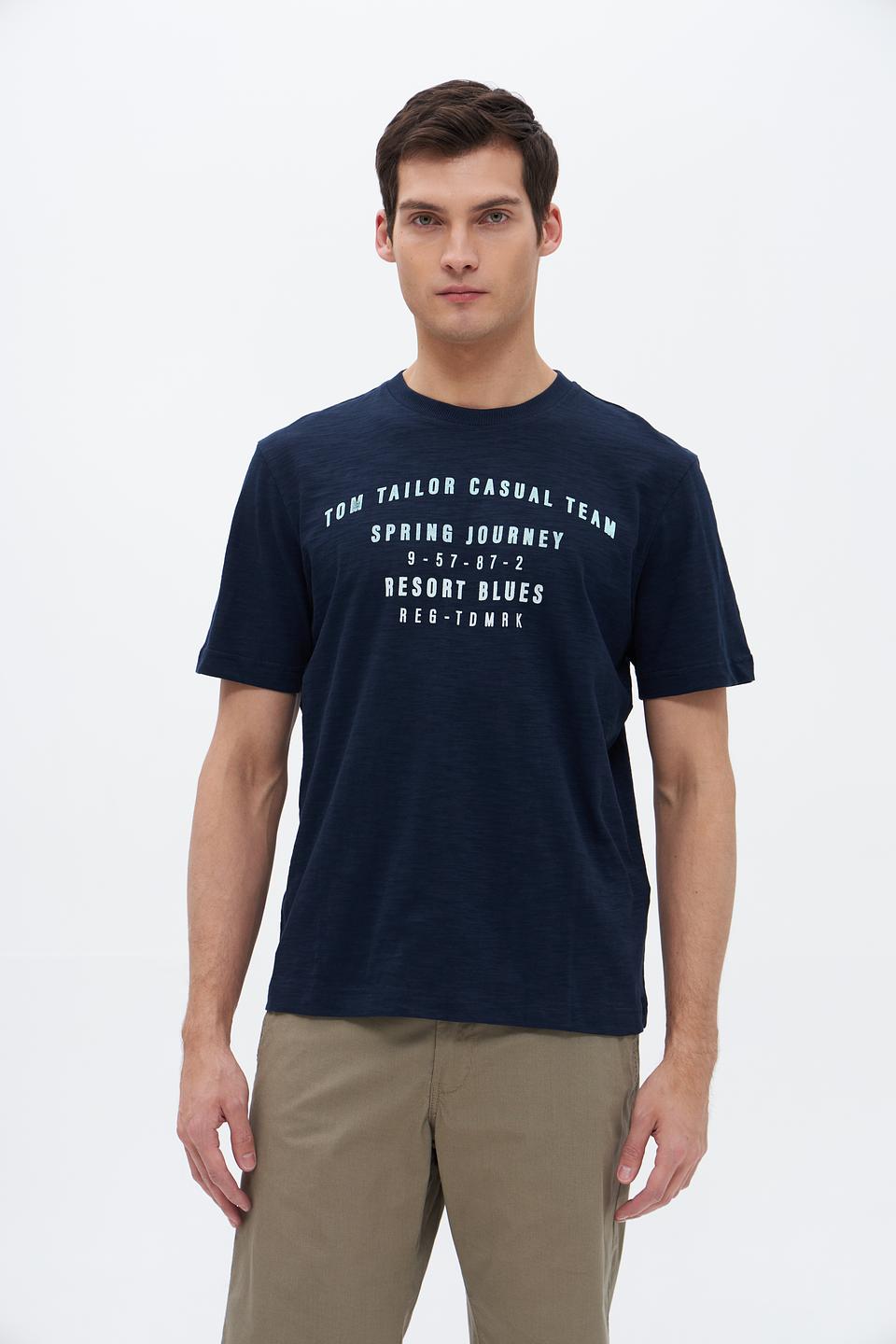 Футболка Tom Tailor casual navy