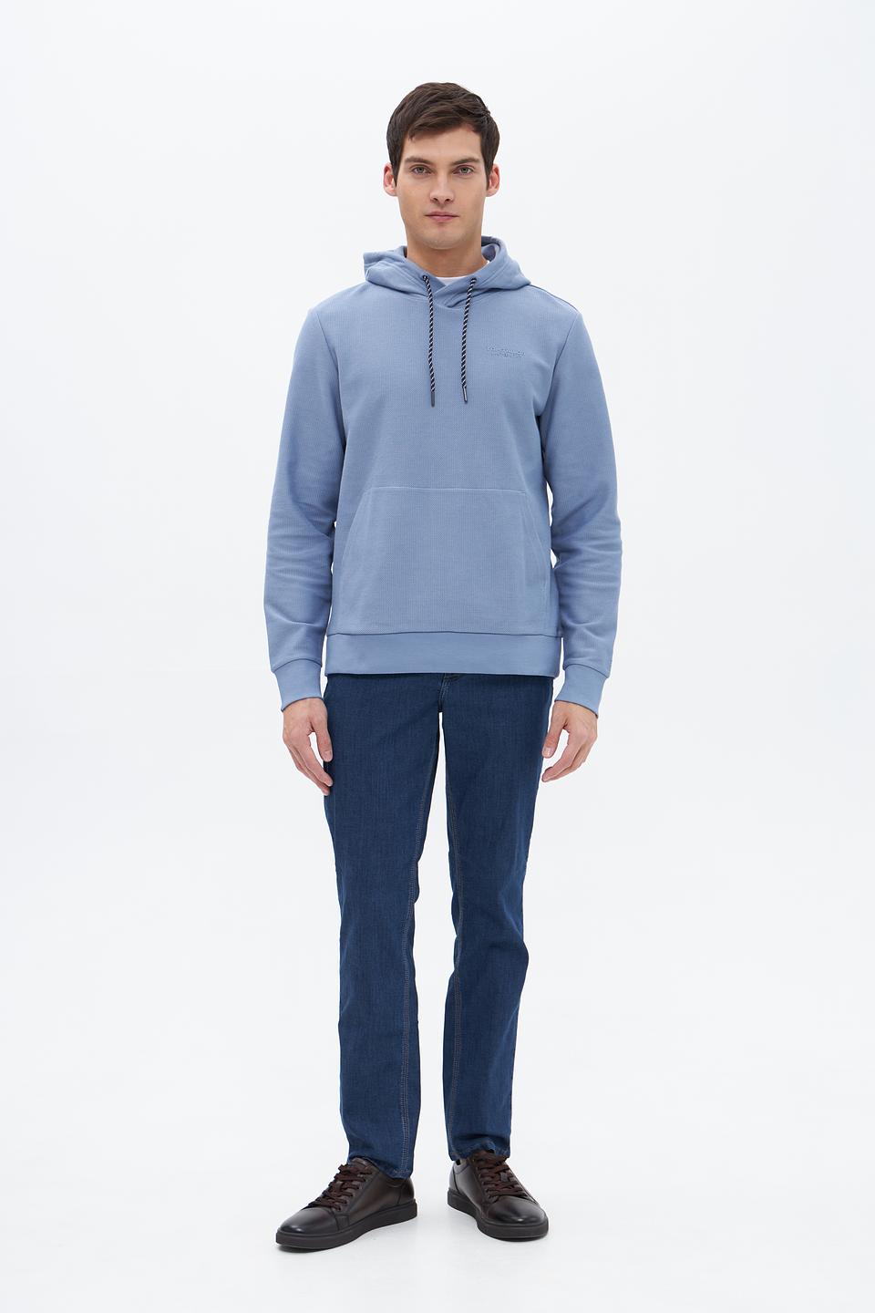 Худи Tom Tailor мужской голубой