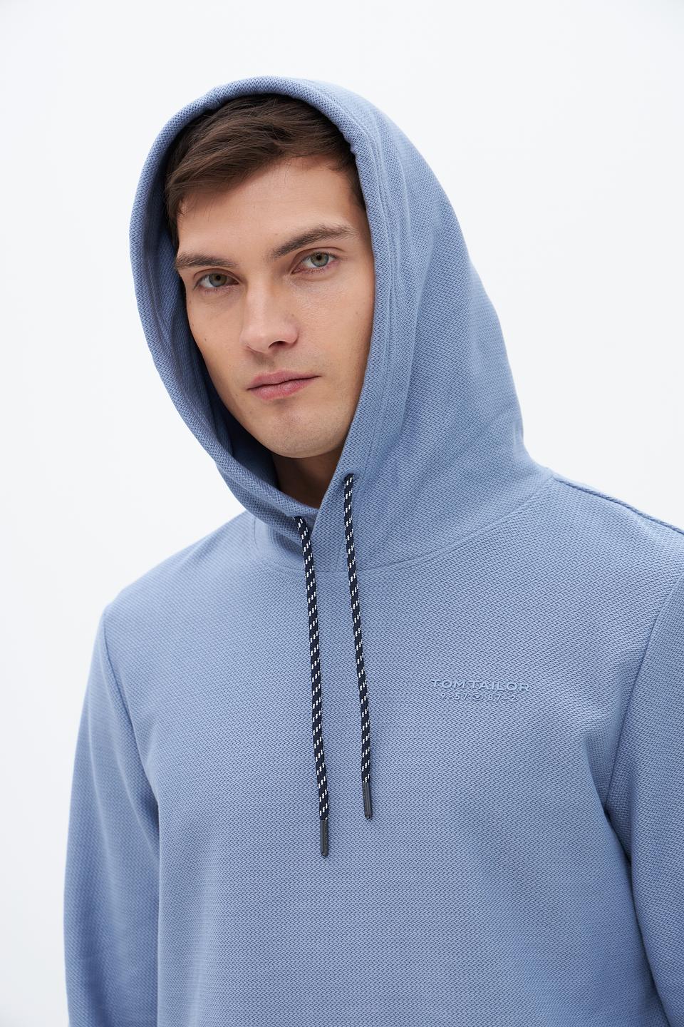 Худи Tom Tailor мужской голубой