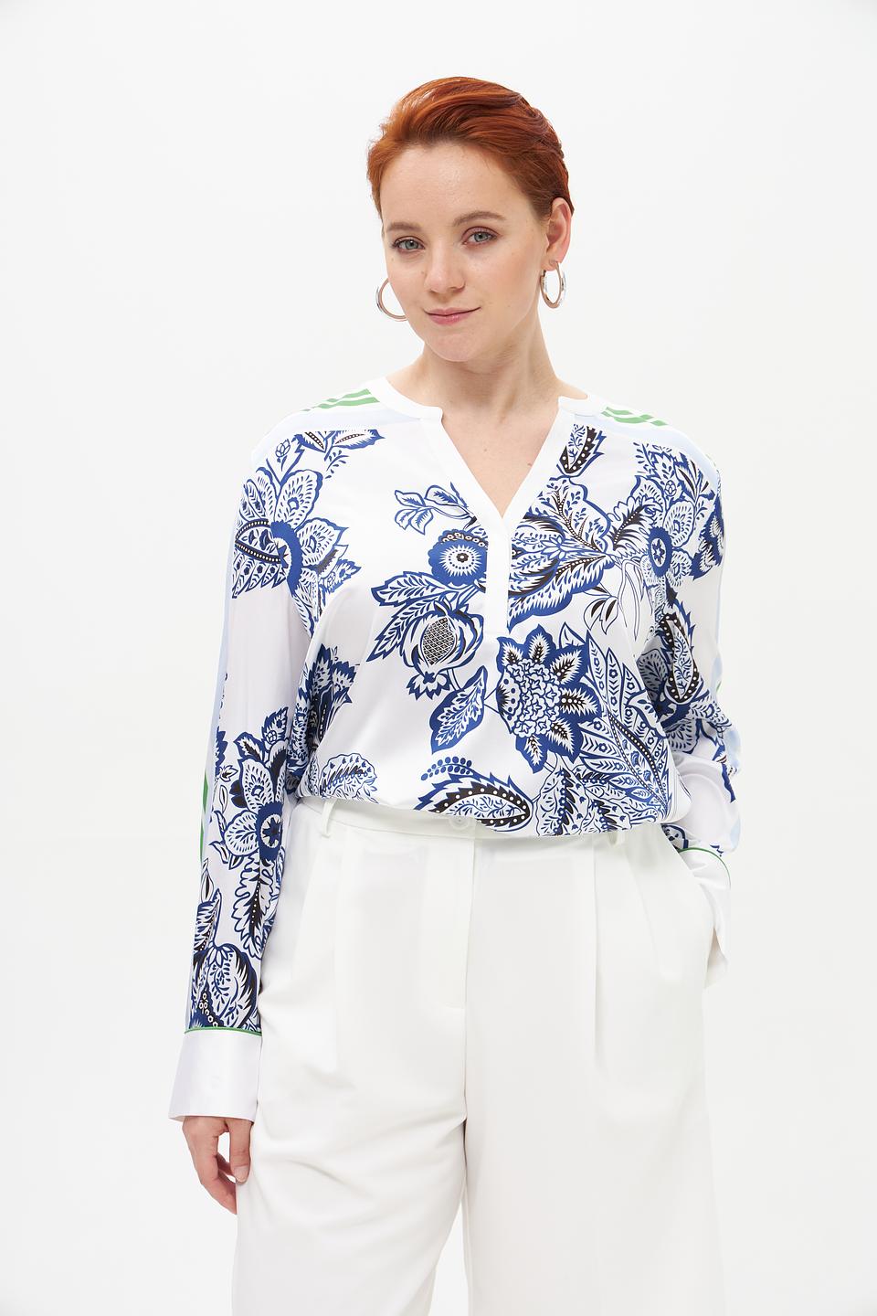 Блуза Herzens Angelegenheit с цветочным принтом