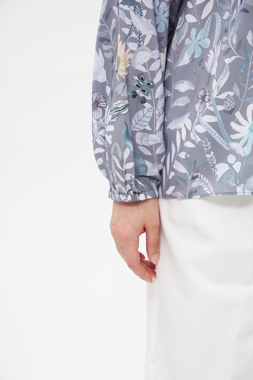 Блуза Herzens Angelegenheit с цветочным принтом