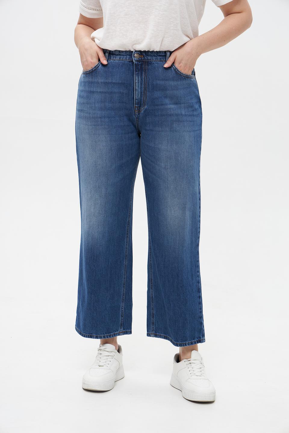 Джинсы Catnoir клеш синие