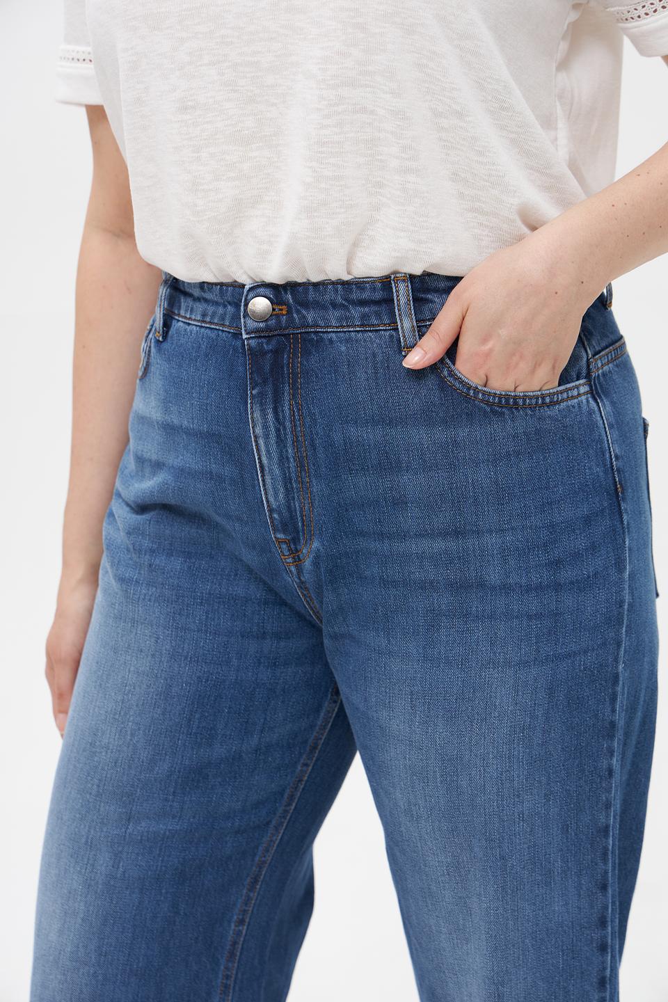 Джинсы Catnoir клеш синие