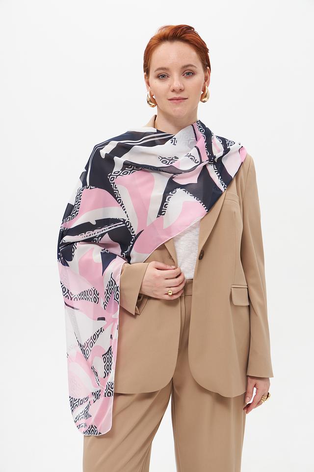 Шарф Frank Walder с принтом