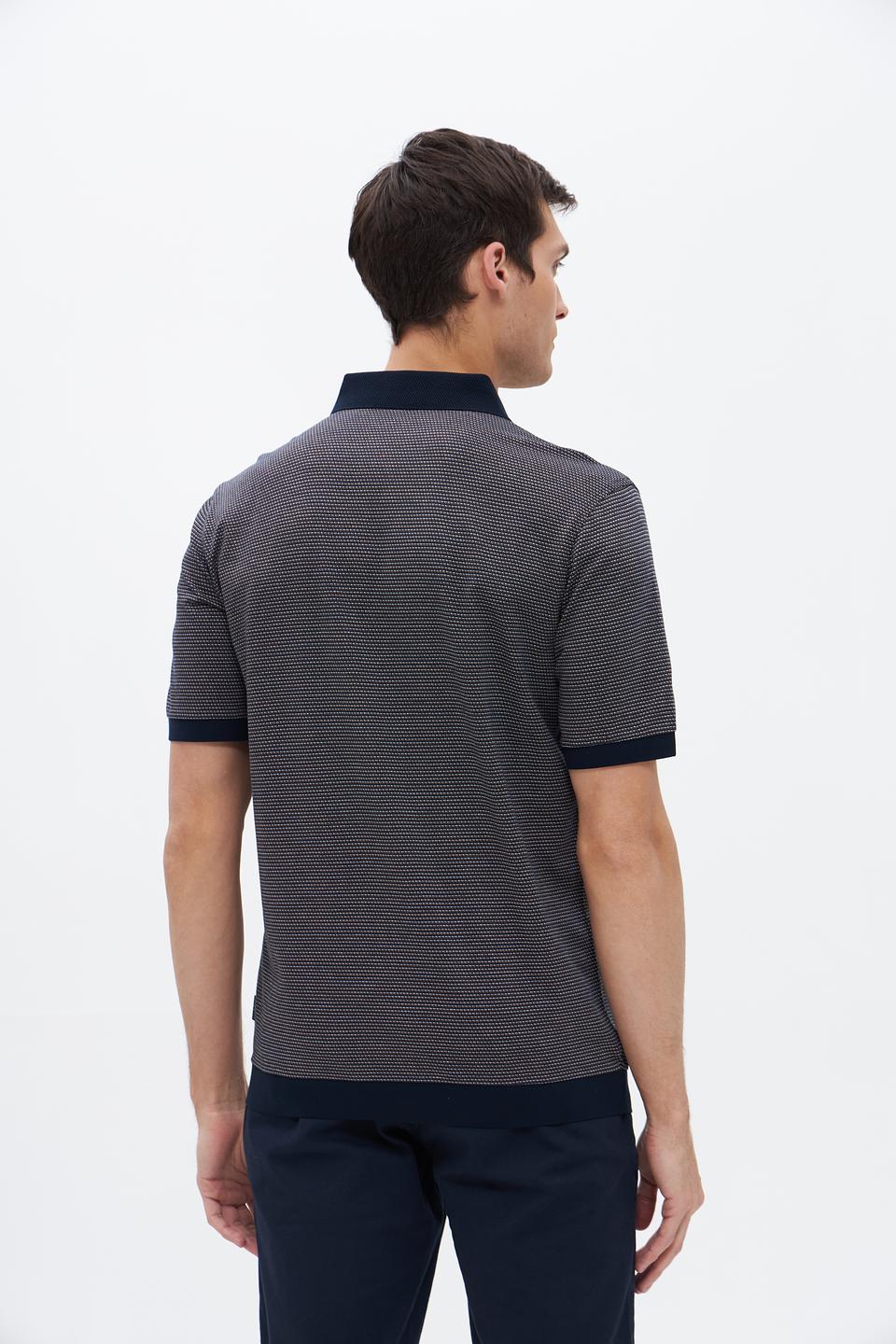 Поло Bugatti с узором