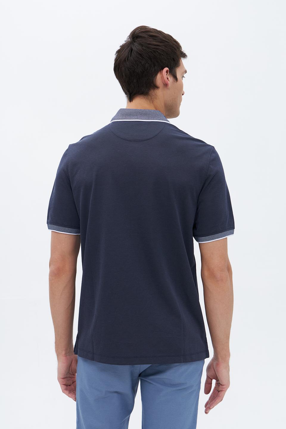 Поло Bugatti с контрастной отделкой