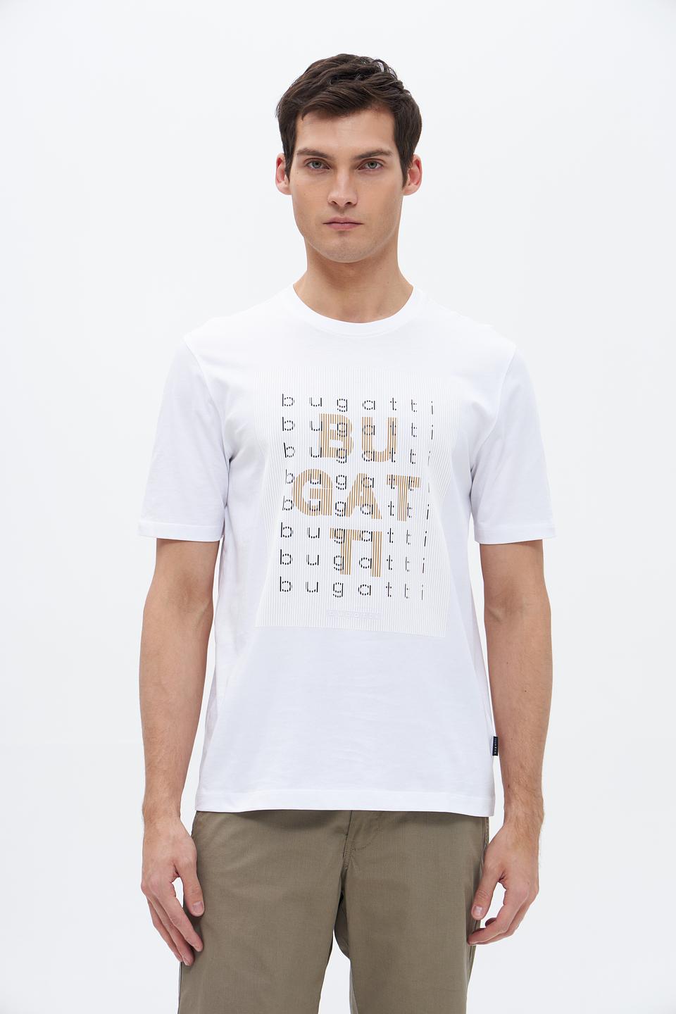 Футболка Bugatti с логотипом