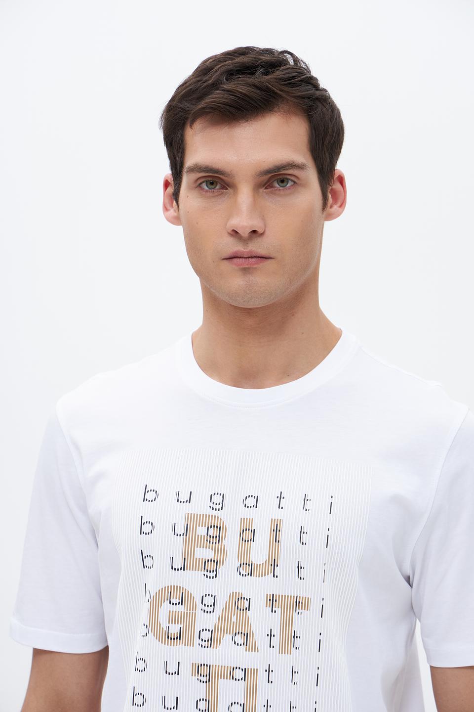 Футболка Bugatti с логотипом