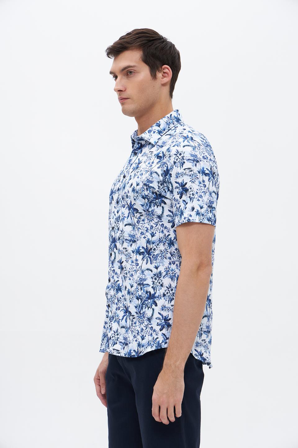 Рубашка кр Desoto с принтом