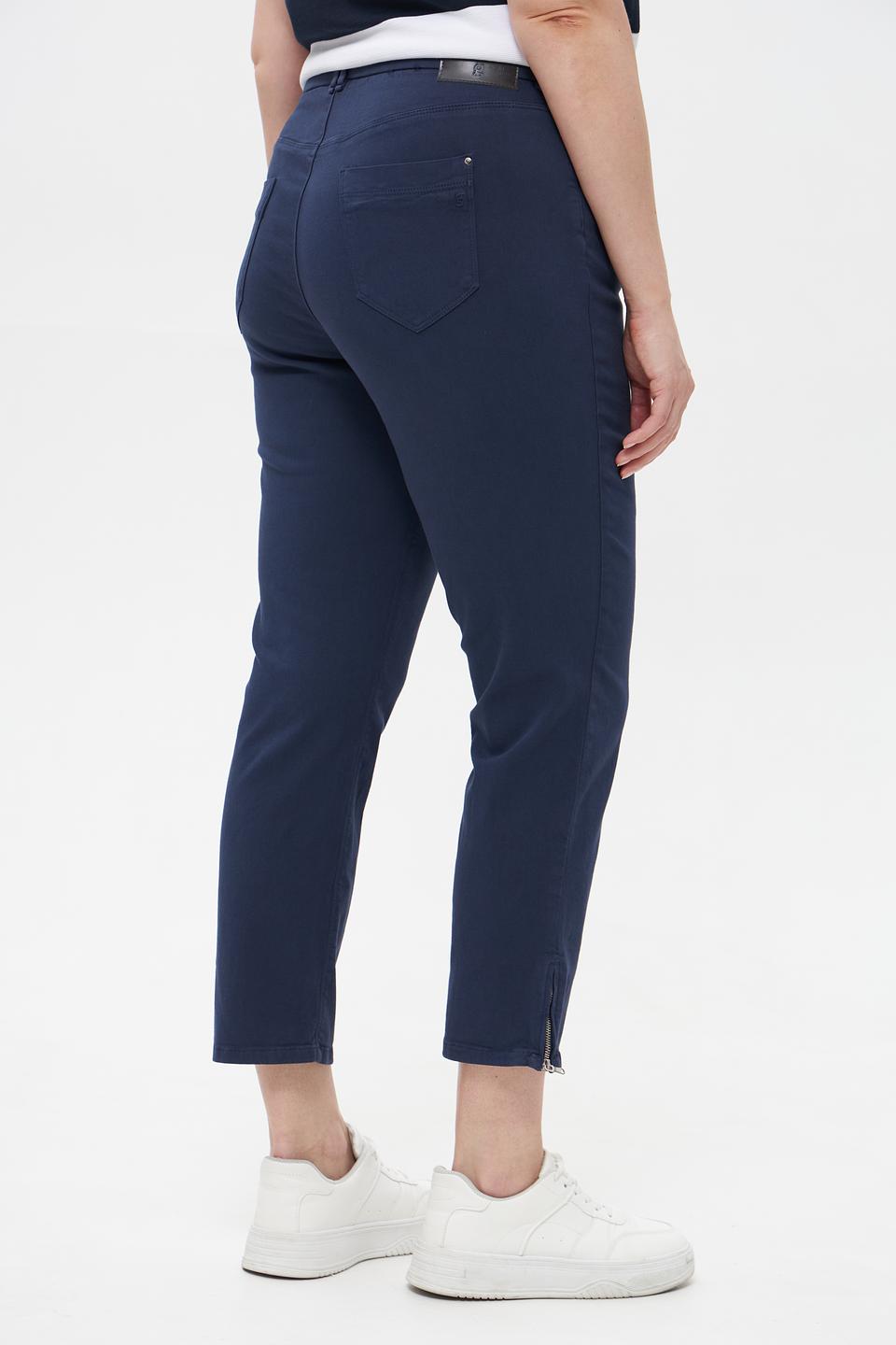 Брюки укороченные Gardeur темно-синие