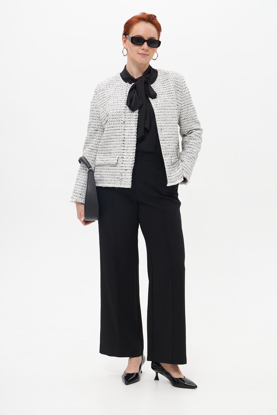 Брюки клеш Olsen черные