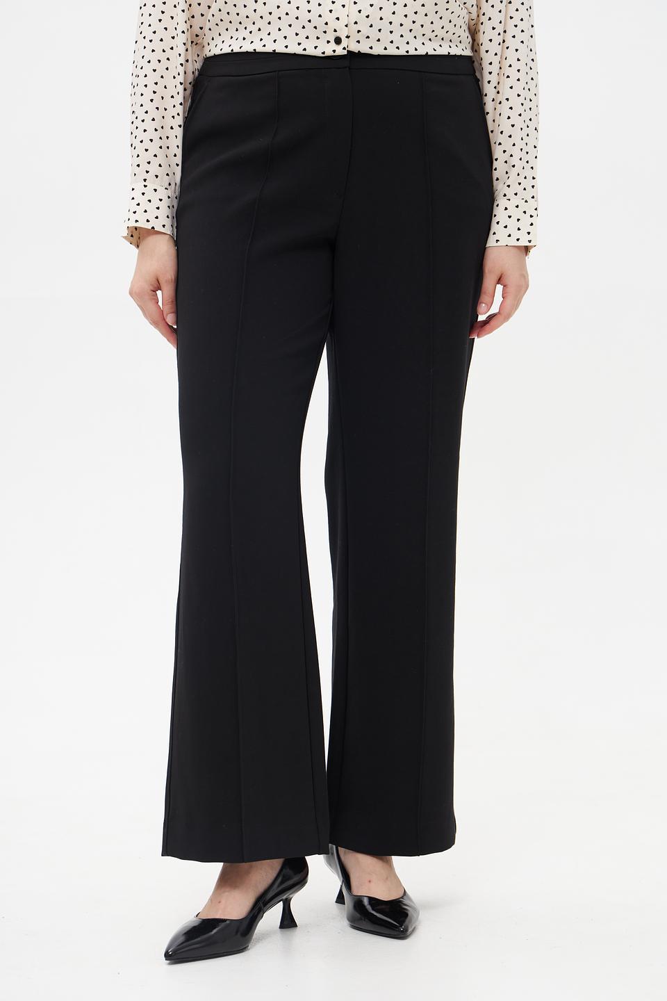 Брюки клеш Olsen черные