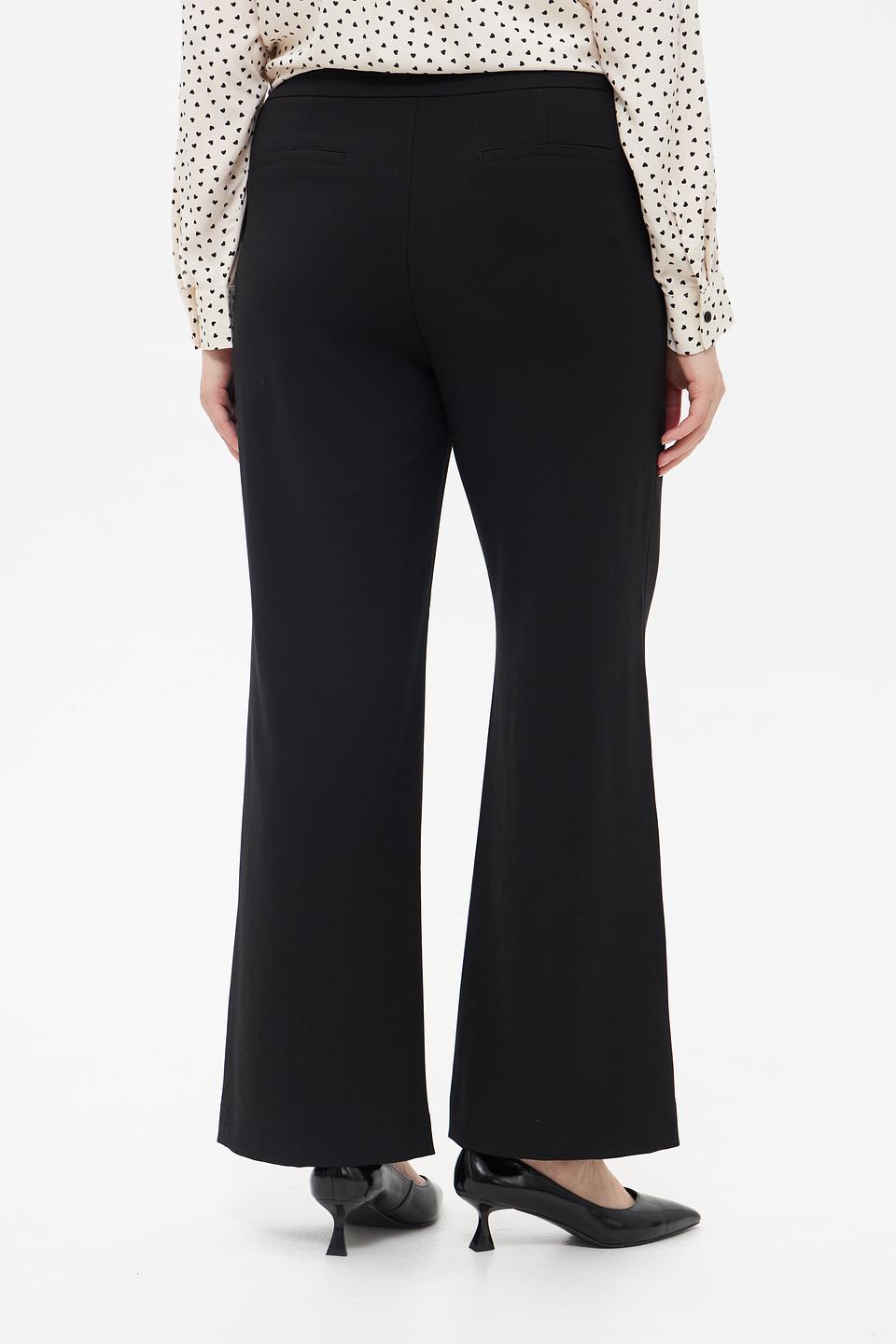 Брюки клеш Olsen черные